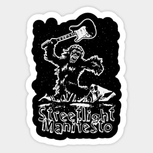 streetlight manifesto guitar smash Sticker